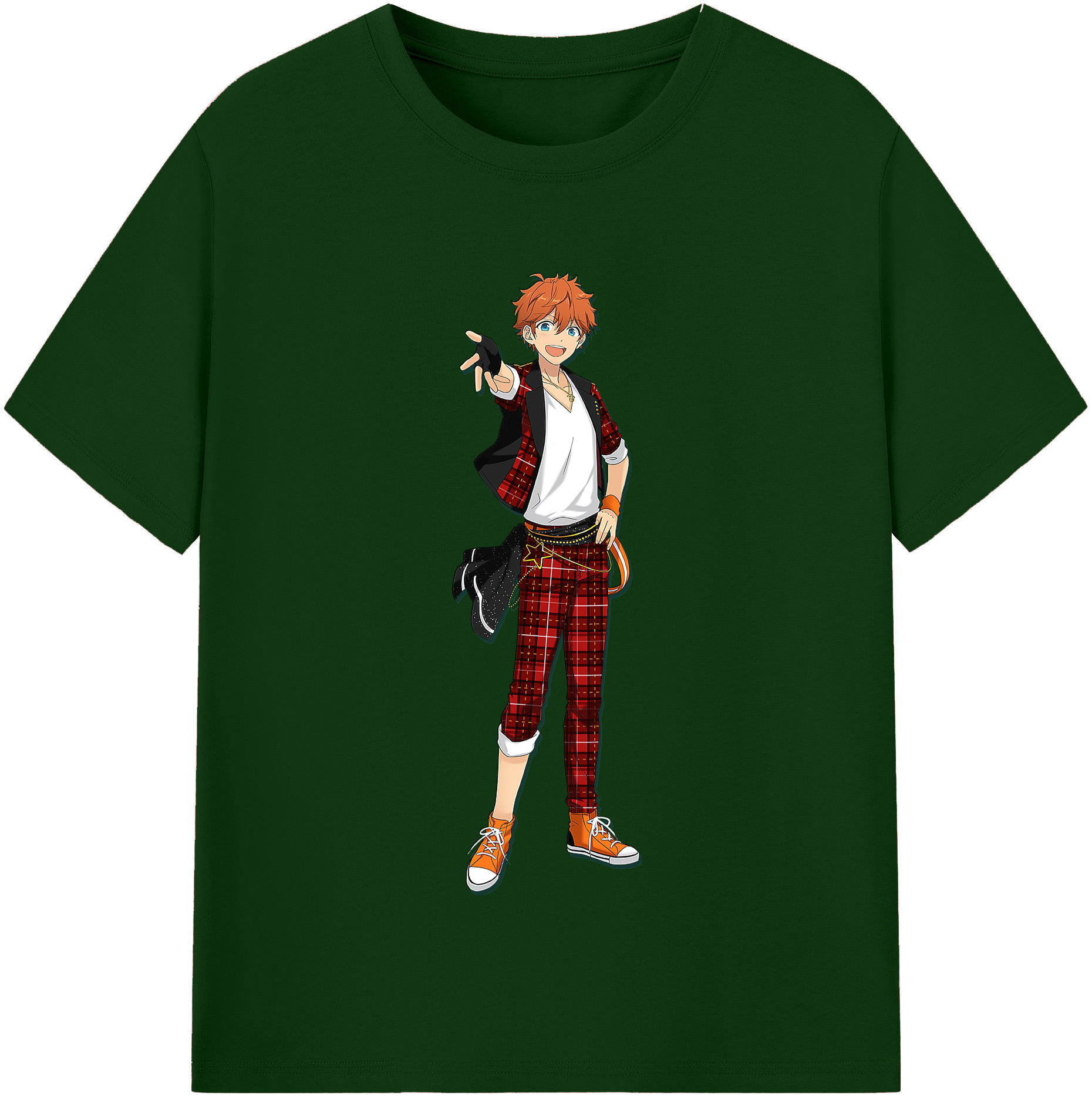 （画像用） あんさんぶるスターズ! Ensemble Stars 綿100％半袖Tシャツ（フロントプリント）